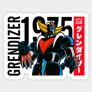 270 Grendizer 1975 Wide Sticker
